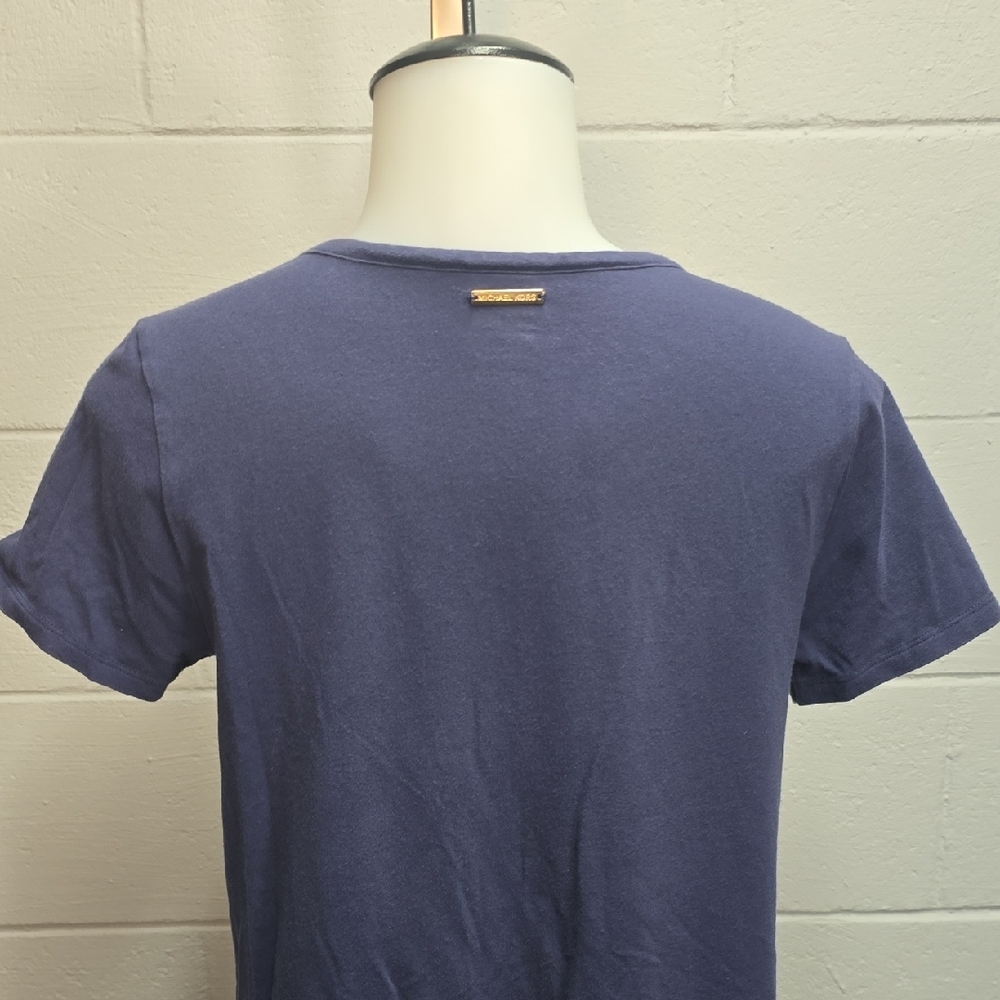 Michael Kors Lavender Top with Gold Accent - Picture 6 of 10